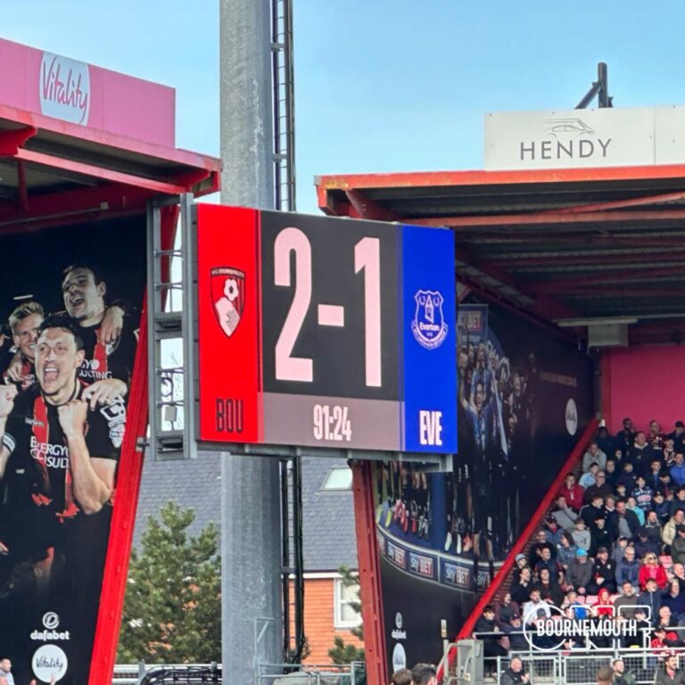 Late drama as own goal secures Cherries win over Everton