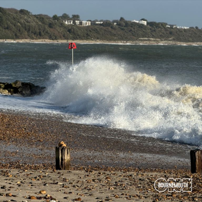 Weather warning issued for coastal areas from Sandbanks to Christchurch