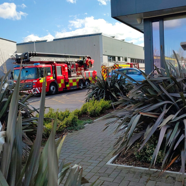 Poole Travelodge evacuated after solar panel system fire