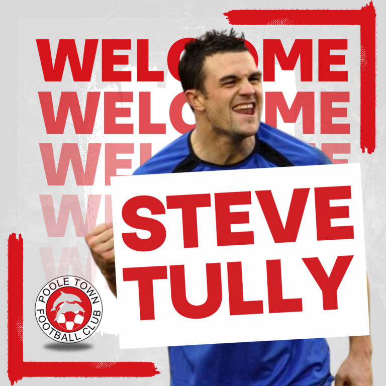 Steve Tully takes over as manager at Poole Town FC
