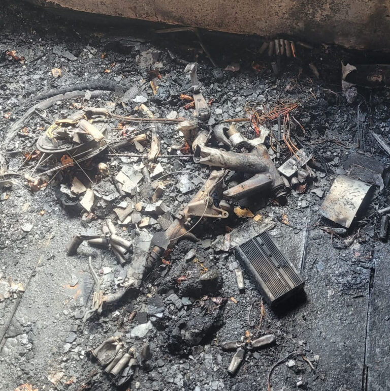 Fire service issues safety reminder to e-bike owners after blaze causes significant damage to house