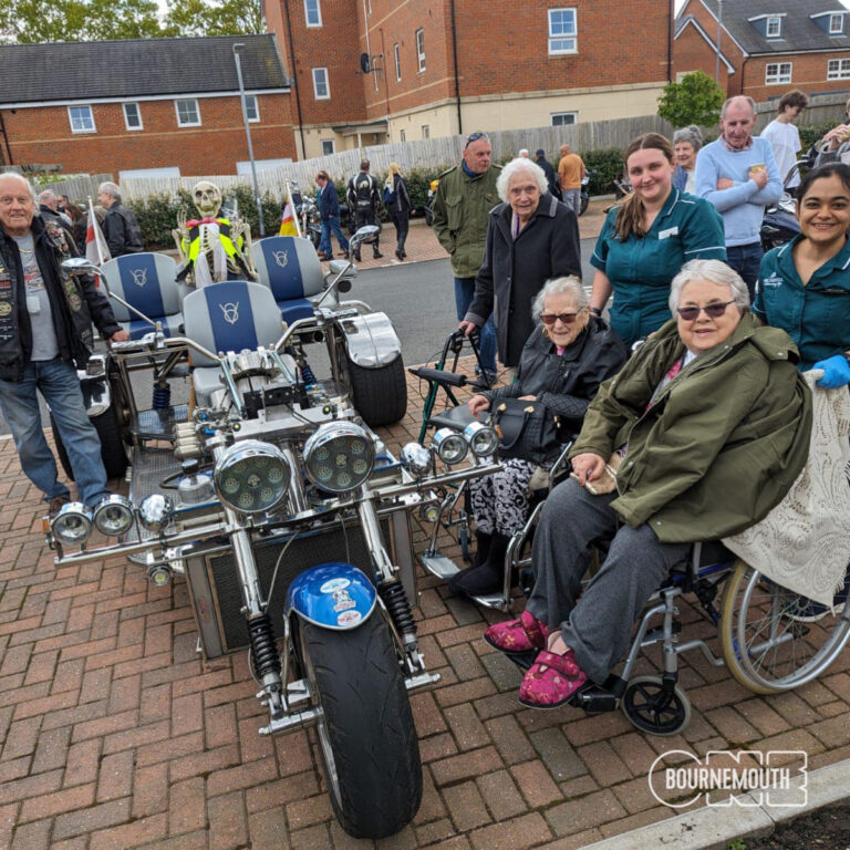 Upton Bay residents enjoy classic bike show in Hamworthy