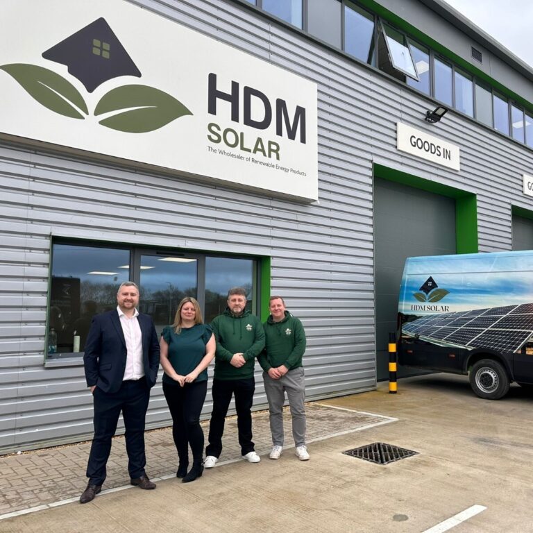 Opening launch in Ferndown for a nationwide renewable solar energy firm