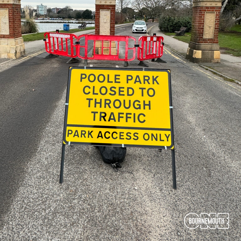 Poole Park Whitecliff entrance to remain closed permanently