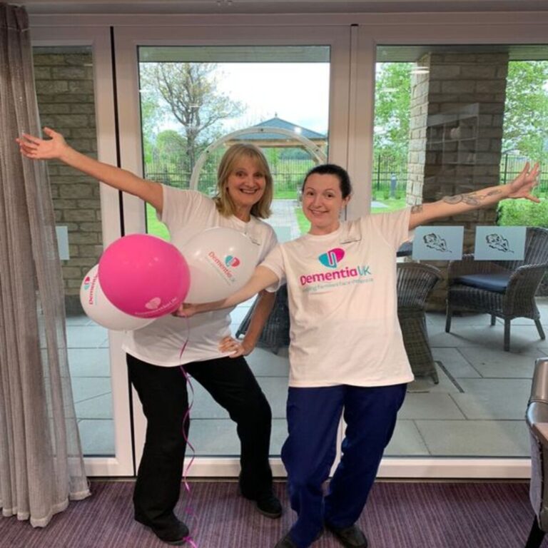 A West Parley care home is raising money for Dementia UK