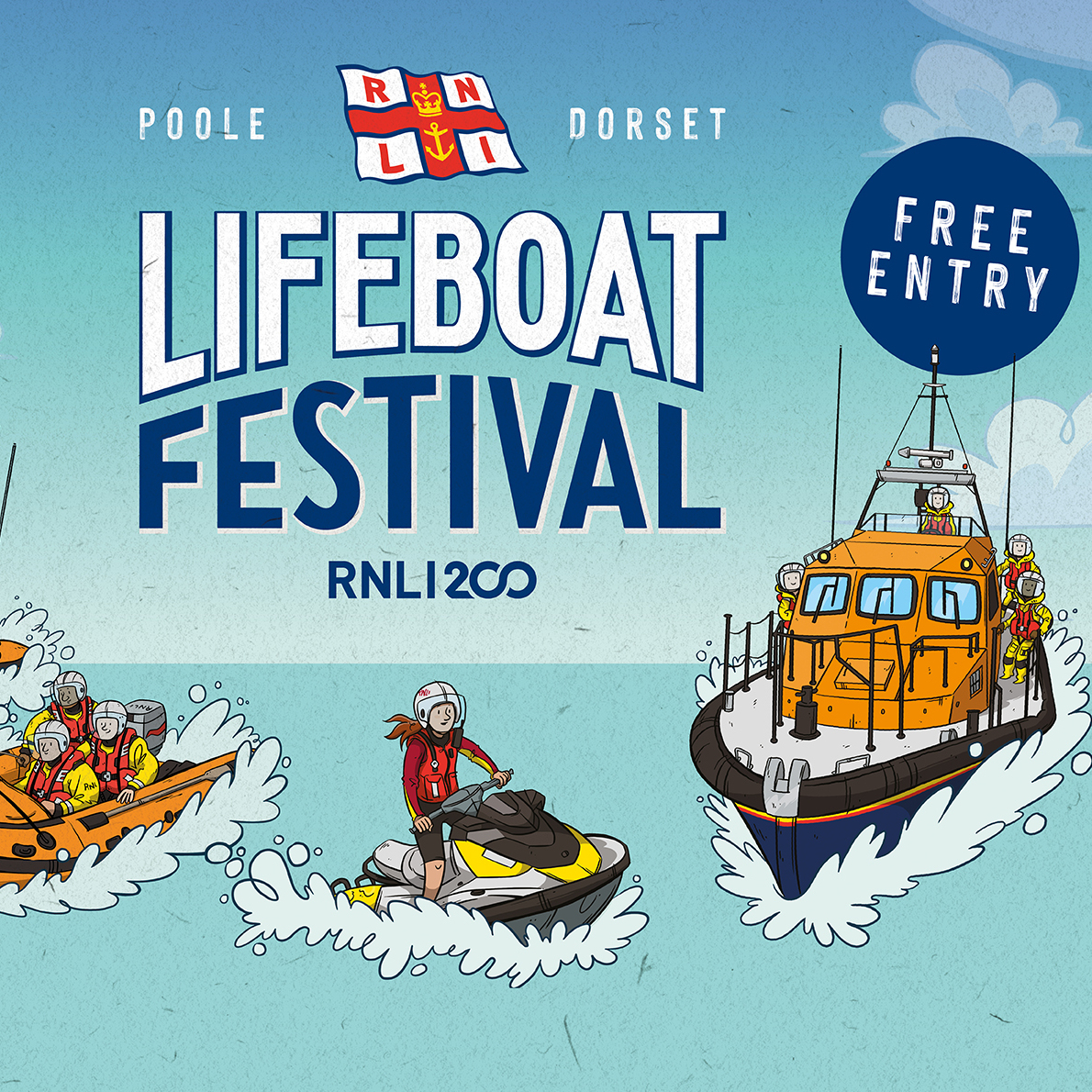 RNLI celebrates 200 years of saving lives at sea with free two-day ...