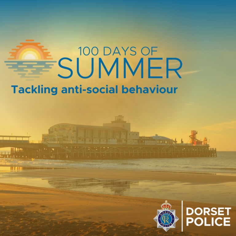 Dorset to receive enhanced anti-social behaviour patrols as part of ‘100 days of summer’ initiative