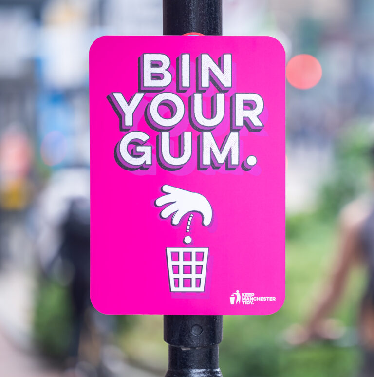 Funding is secured to tackle the sticky issue of chewing gum on our streets
