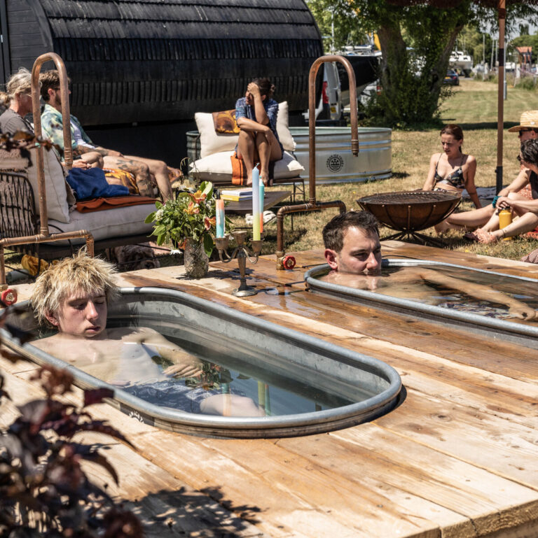 New woodfired sauna and ice bathing wild spa opens to the public this weekend