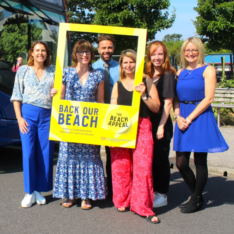 Morebus drives forward its support for University Hospitals Dorset NHS Charity with £50,000 gift
