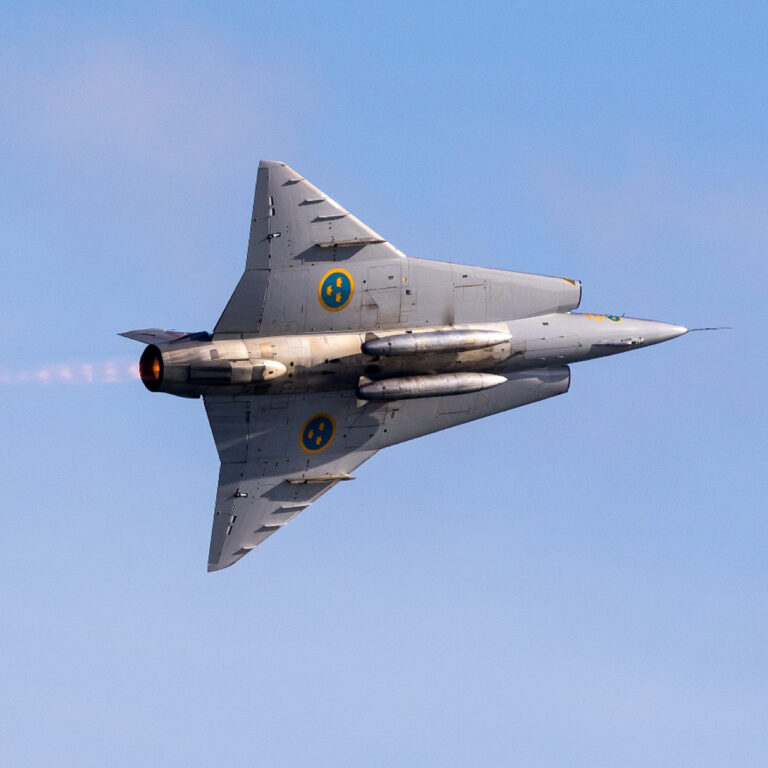 Swedish fighter jets lined up for Bournemouth Air Festival 2024
