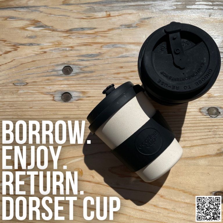 Fab-brew-lous! Cafés launch innovative reusable coffee cup scheme with Litter Free Dorset