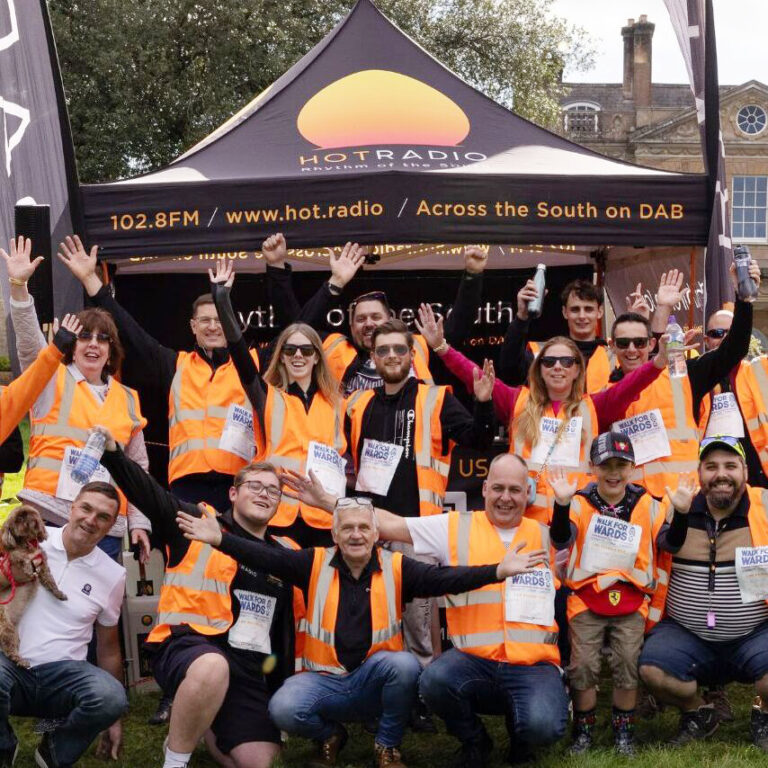 Hot Radio’s Hot Walkers on fire as they get closer towards £10,000 fundraising target