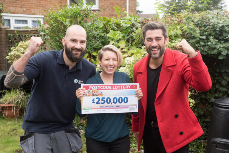 Thanks a million! Three residents share £1m prize after Poole street wins People’s Postcode Lottery draw