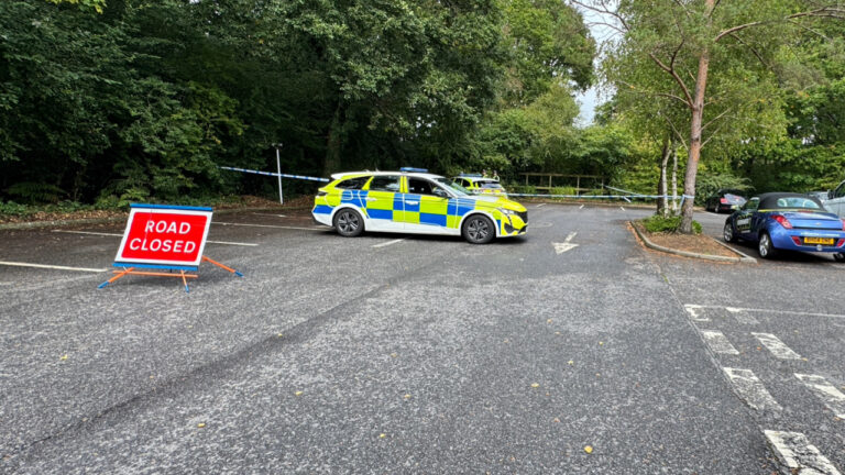 Body of man in his 50s found in woodland next to Sainsbury’s store in Ferndown