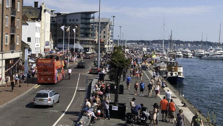 Man pronounced dead after being rescued from the water at Poole Quay