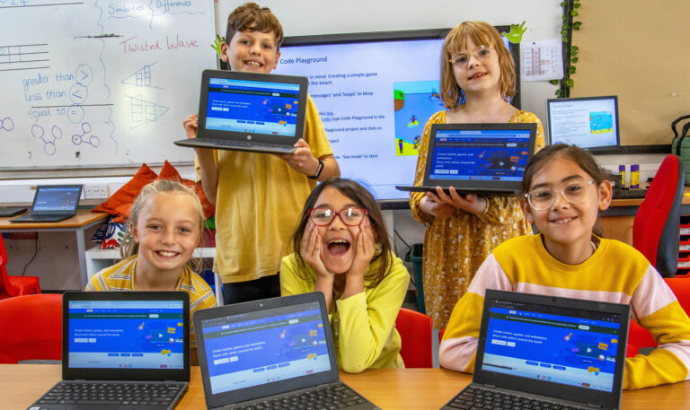 Record number of students demonstrate their digital skills by taking part in Dorset Coding Day