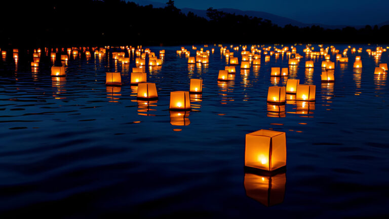 Lewis Manning’s Candles on the Lake initiative returns to Poole Park for 7th year running