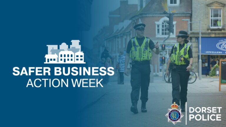 Dorset Police take part in national Safer Business Action Week to help tackle business and retail crime