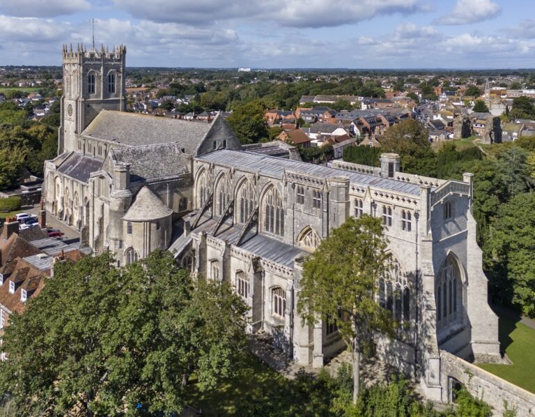 Grade I listed Christchurch Priory added to Historic England’s 2024 Heritage At Risk Register