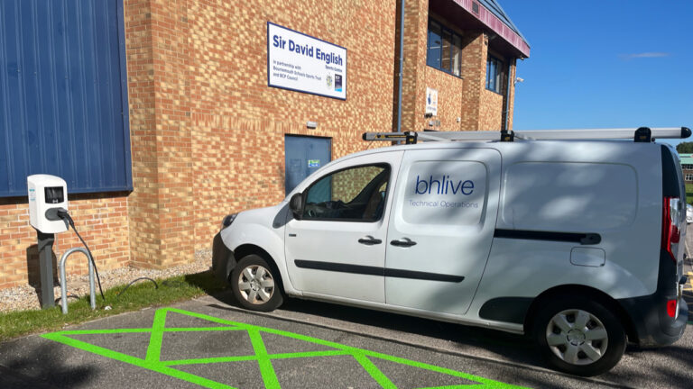 Sir David English Sports Centre becomes first BH Live leisure centre to get EV chargers