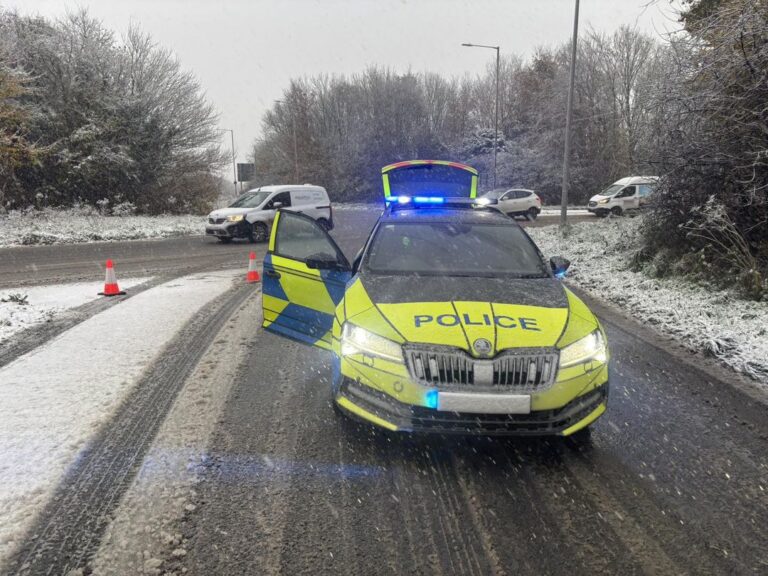 A35 in west Dorset closed both ways – and more snow updates