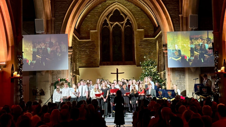 Poole school students from from St Edward’s perform at two community Christmas concerts