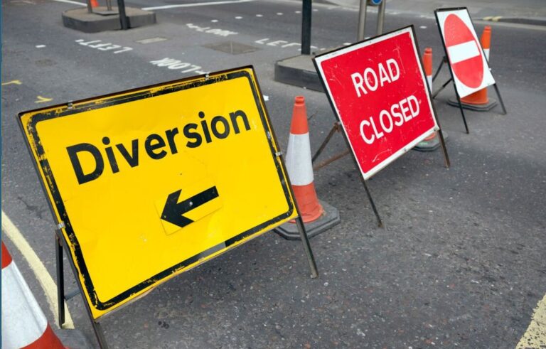 Motorists advised to leave plenty of time as one of Poole’s busiest roads is closed in both directions