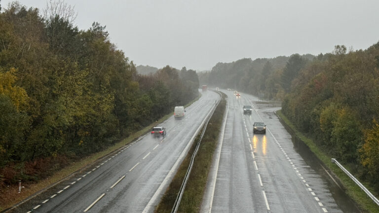 Ferndown traffic update: A31 closed both ways due to a multi-vehicle collision