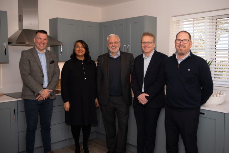 Senior Dorset Councillors visit new housing developments in Verwood and Alderholt