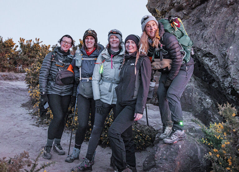 ‘Dusk Till Dawn’ harbour hike is hailed as a huge success as 250 hikers take on 30-mile charity trek