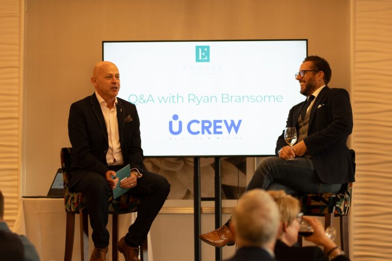 Local butler-turned-business owner inspires business leaders at Evolve event