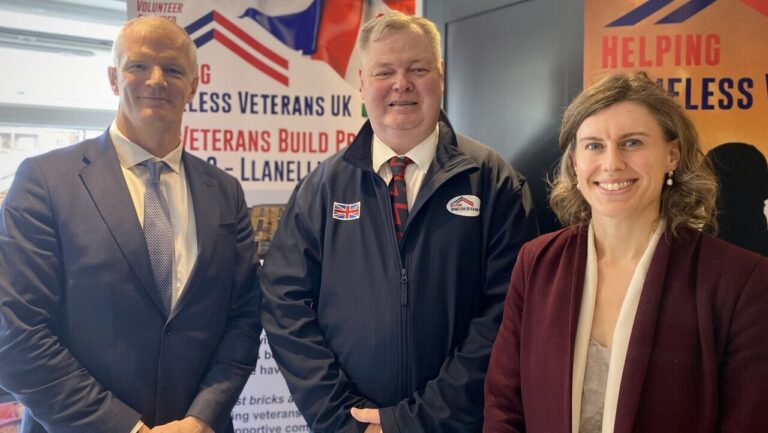 Veterans Minister meets local veterans and charities and organisations that support them on visit to Dorset