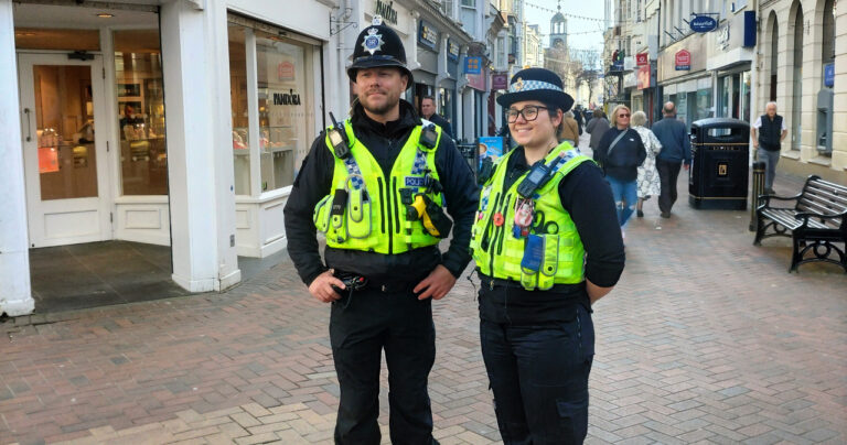 Dorset Police highlights policing careers following A-level results day