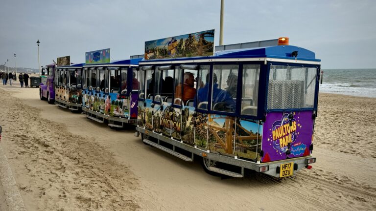 Bournemouth promenade land train won’t be running this year following cliff slips
