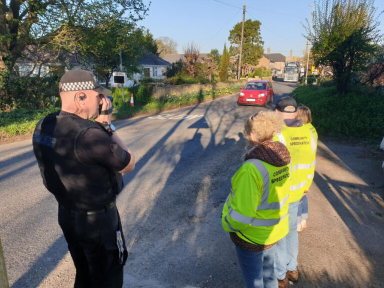 Community Speed Watch volunteers check speeds of over 31,000 vehicles in week of action in Dorset