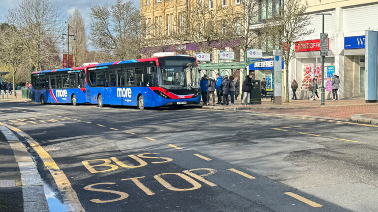 Morebus promotes bus travel in support of Clean Air Day