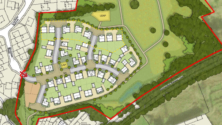 Another housing application submitted for Birchdale Road green site in Wimborne