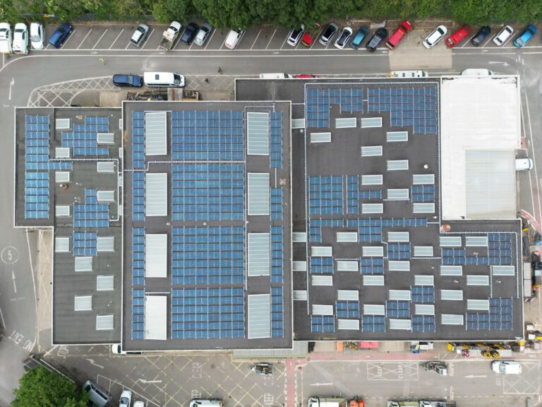Solar panel project cuts costs and carbon at Ferndown highways depot