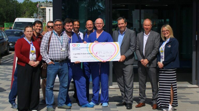 March for Men raises over £29,200 for prostate cancer patients