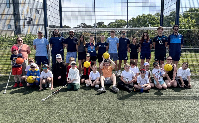Bournemouth University hosts first sports day for VI children