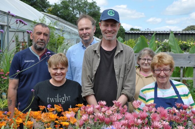 Poole garden centre marks record growth and mental health impact
