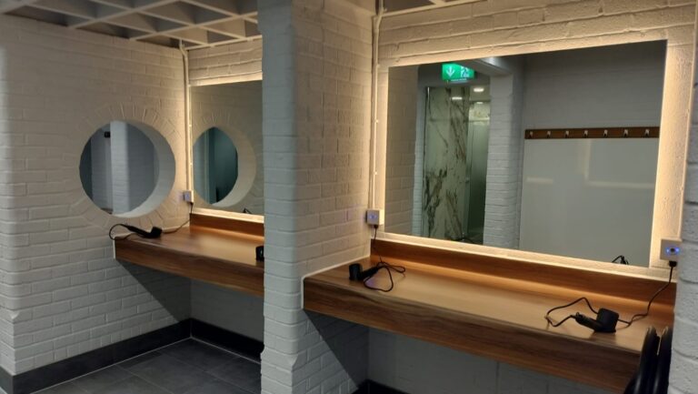 Littledown gym changing rooms transformed after major upgrade project