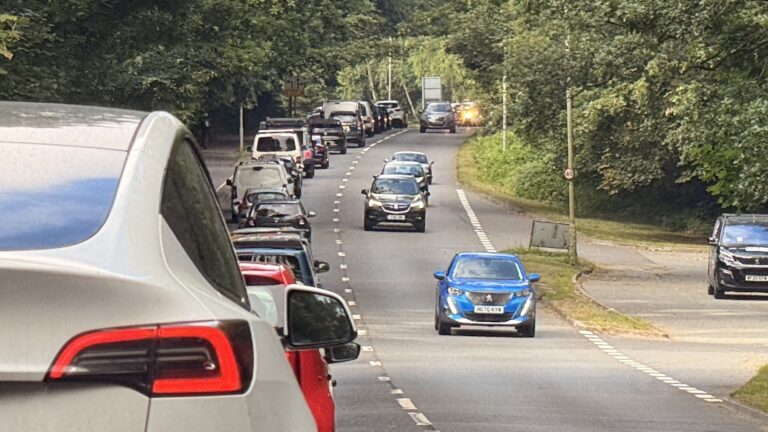 Gravel Hill congested northbound due to reports of a crash
