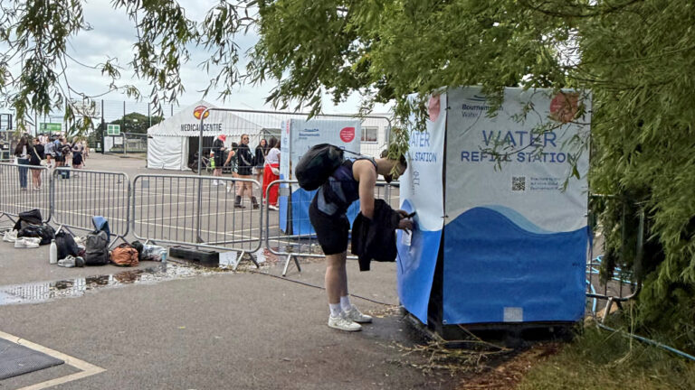 Bournemouth Water offers refill stations at summer events