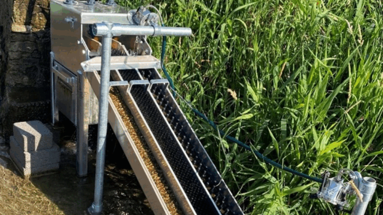Student research explores new gravel eel pass design in Bournemouth