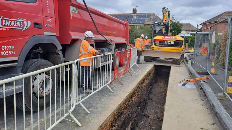Early finish for £1.2m Poole sewer upgrade