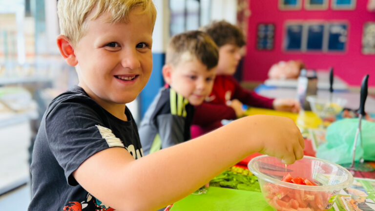 Healthy cooking lessons reach 1800 children