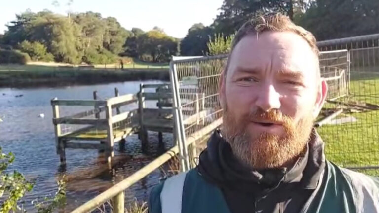 Work begins to improve Queen’s Park pond