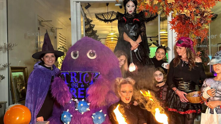 Halloween party brings thrills to Canford Cliffs